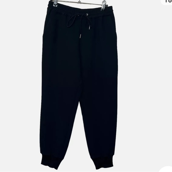 Aritzia Wilfred | Women's Buffon pant crepe drawstring Waist joggers - Picture 3 of 13